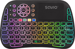 Savio Savmkw-04 Teclado Para Móvil Qwerty Inglés De | 5901986048695