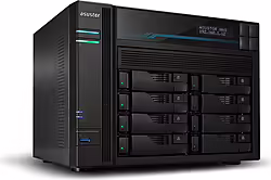 Servidor Nas Asustor 8 Bahias Atom C3538 Quad Core Denverton 2.1g | AS6508T | 4710474831210