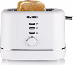 Severin At 4324 Tostadora 2 Rebanada(s) 850 W Blanco | AT4324 | 4008146044083 | 35,49 euros