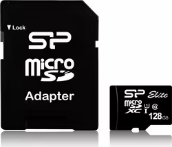 Silicon Power Elite 128 Gb Microsdxc Uhs-i Clase 10 | SP128GBSTXBU1V10SP | 4712702642223