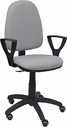 Silla Ayna Bali Brazos Fijos Ruedas De Parquet Gris 04cpbali40bgo | 04CPBALI40BGOLFRP