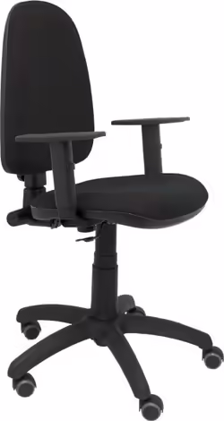 Silla Ayna Bali Brazos Regulables Ruedas De Parquet Negro 04cpbal | 04CPBALI840B10RP | 8436563380525