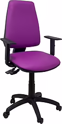 Silla Elche S Bali Sincro Similpiel Brazos Regulables Morado 14ss | 14SSPMOB10 | 8435501003052