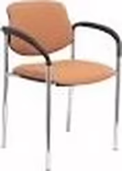 Silla Fija Villalgordo Chasis Brazos Cromo Bali Marron 27crbali36 | 27CRBALI363CB | 8435501006060