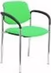 Silla Fija Villalgordo Chasis Brazos Cromo Bali Verde 27crbali22c | 27CRBALI22CB | 8435501006022