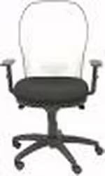 Silla Jorquera Malla Blanco Asiento Bali Negro 15sbbali840 | 8436563381843 | 209,99 euros