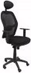 Silla Jorquera Malla Negro Traslak Y Cabecero Asiento Bali Negro  | 15SNBALI840CTK | 8435501000556