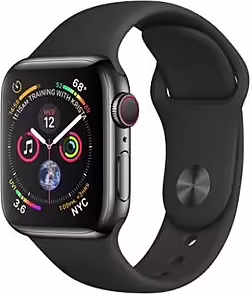 Smartwatch Apple Series 4 Gps Cell 40mm Space Negro Mtvl2ty A | MTVL2TY/A | 0190198911568