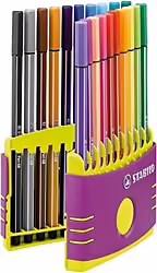 Soporte De Rotuladores Stabilo Punta Fibra Pen 68 Con Surtido De  | 6820-04 | 4006381372213