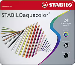 Stabilo Aquacolor Laápiz De Color Multicolor 24 Pieza(s) | 1624-5 | 4006381146494