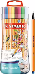 Stabilo Point 88 Rotulador De Punta Fina Fino Multicolor 30 Pieza | 8830-4 | 4006381558273