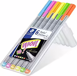 Staedtler Triplus Fineliner 334 Rotulador De Punta Fina Multi 6 P | 334 SB6CS3 | 4007817011058