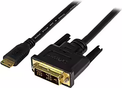 Startech.com Adaptador Cable Conversor De 1m - Mini Hdmia Dvi-d P | HDCDVIMM1M | 0065030853132