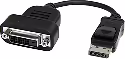 StarTech.com Adaptador Conversor de VÍdeo DisplayPort DP a DVI Macho a Hembra - 1920x1200 - Activo Negro StarTech.com Adaptador Conversor de VÍdeo DisplayPort DP | DP2DVIS | 0065030842327 | Hay 6 unidades en almacén