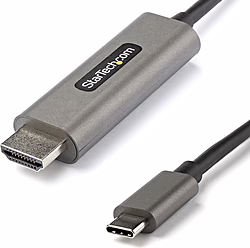 StarTech.com Cable 3m USB C a HDMI 4K de 60Hz con HDR10 - Adaptador de VÍdeo USB Tipo C a HDMI 2.0b Ultra HD 4K - Convertidor USBC a HDMI HDR para Mo StarTech.com Cable 3m USB C a HDMI 4K de 60Hz con HDR10 - Ad | CDP2HDMM3MH | 0065030888776 | Hay 9 unidades en almacén