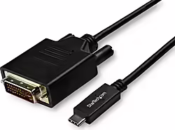 Startech.com Cable Adaptador De 3m Usb-c A Dvi 1920 X 1200 - Negr | CDP2DVI3MBNL | 0065030875714