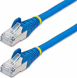 Startech.com Cable De 3m De Red Ethernet Cat6a - Azul - Low Smoke | NLBL-3M-CAT6A-PATCH