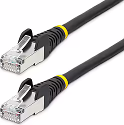 Startech.com Cable De 7,5m De Red Ethernet Cat6a - Negro - Low Sm | NLBK-750-CAT6A-PATCH