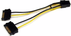 StarTech.com Cable de Alimentación Adaptador SATA a Conecto | SATPCIEXADAP | Hay 7 unidades en almacén