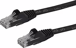 Startech.com Cable De Red Cat6 Con Conectores Snagless Rj45 - 30. | N6PATCH100BK | 0065030838795