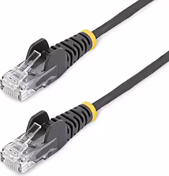 Startech.com Cable De Red Cat6 Utp Delgado Con Conectores Rj45 Si | N6PAT250CMBKS | 0065030882781
