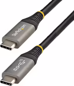 Startech.com Cable De Usb-c De 10gbps 1 M Negro, Gris | USB31CCV1M | 0065030893312