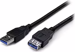 Startech.com Cable Usb 3.1 De 2m Extensor Alargador - Usb A Macho | USB3SEXT2MBK | 0065030859431