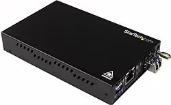 Startech.com Conversor De Medios De Ethernet Gigabit De Cobre A F | ET91000SM10 | 0065030864930