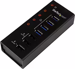Startech.com Hub Concentrador Usb 3.0 De 4 Puertos Y 3 Puertos De | ST4300U3C3 | 0065030854634