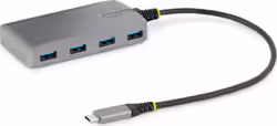 Startech.com Hub Usb De 4 Puertos Usba - Usb 3.0 De 5gbps - Alime | 5G4AB-USB-C-HUB | 0065030893251