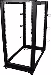 Startech.com Rack De Marco Abierto Con Profundidad Ajustable De 4 | 4POSTRACK25U | 0065030858519