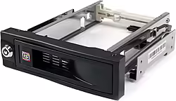 Startech.com Rack Móvil Aluminio Para Disco Duro Hdd Sata  | HSB100SATBK | 0065030821360