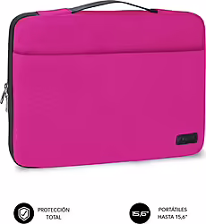 Subblim Funda Ordenador Elegant Laptop Sleeve 15.6p Poliester Ros | SUB-LS-0TS0101 | 8436586741808