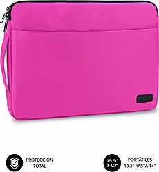 Subblim Funda Ordenador Urban Laptop Sleeve 13,3-14`` Pink | SUBLS-0PS0003 | 8436586741778