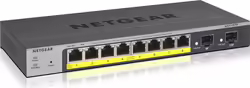 Switch Netgear Gestionado L2 L3 L4 8puertos Gigabit Ethernet 10 1 | GS110TP-300EUS | 0606449137644