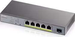 Switch Zyxel Gs1350-6hp 5 Ptos Gigabit Plata Gs1350-6hp-eu0101f | 4718937604500 | 157,51 euros