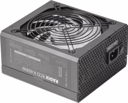 Tacens RADIX ECO X 650 Fuente Alimentación PC ATX 650W 6 A | 1RECOX650 | Hay 9 unidades en almacén