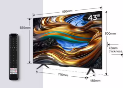 Tcl P75 Series 43p755 43`` Led Ultrahd 4k Smart Tv | 5901292523060