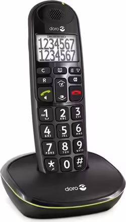 Telefono Doro Dect Phoneeasy 110 Inalambrico Identificador De Lla | TDDOPHEA110B | 7322460059538