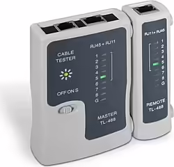 Tester Aisens Para Cable Rj11 Rj12 Rj45 Incluye Funda Proteccion  | A142-0312 | 8436574703115