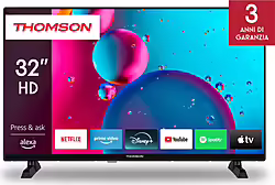 Thomson 32hf2s34 Televisor 81,3 Cm (32``) HD Smart TV Wifi Negro | 9120106662962 | 128,49 euros