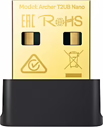 TP-Link Archer T2UB Nano WLAN / Bluetooth 433 Mbit/s TP-Link Archer T2UB Nano WLAN / Bluetooth 433 Mbit/s | ARCHERT2UBNANO | 6935364006686 | Hay 100 unidades en almacén