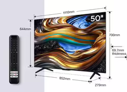 Tv Tcl P75 Series 50p755 50`` Led Ultrahd 4k Smart Tv | 5901292523053