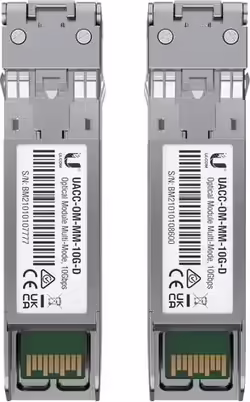 Ubiquiti Networks UACC-OM-MM-10G-D-2 red modulo transceptor Fibra óptica 10000 Mbit/s 850 nm