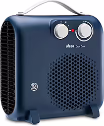 Ufesa 83105721 Calefactor Eléctrico Interior Azul Ventilad | 8422160057212 | 23,99 euros