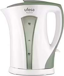 Ufesa Nyassa 1.7l Tetera Eléctrica 1,7 L 2200 W Verde, Bla | 71505416 | 8422160054167