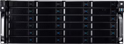 Unykach Servidor Rack Hot Swap 4u 24 BahÍas Negro, Plata / 104401 - UNYKA en Canarias