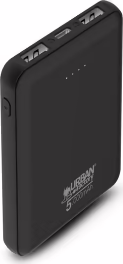 Urban Factory Upb05uf Baterͭa Externa Polͭmero 5000 Mah Negro | 3760170881911