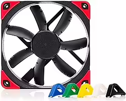 Ventilador Caja Noctua Nf-s12a Pwm Chromax 120x120 Negro Nf-s12a  | NF-S12A PWM CH.BK.S