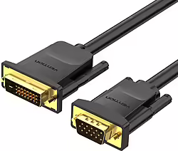 Vention Cable Conversor Eabbg  Dvi Macho - Vga Macho  1.5m  Negro | 6922794732896 | 5,99 euros